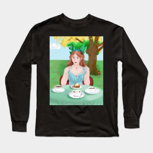 Autumn Fairycore Garden Party Long Sleeve T-Shirt